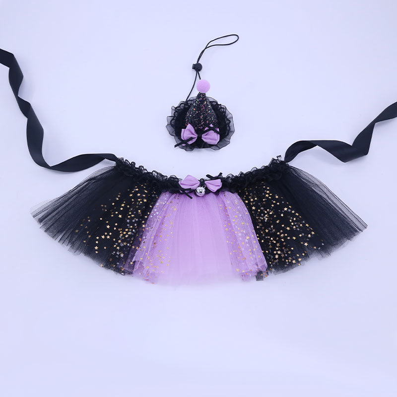 Wholesale Cat and Dog Party Dress-Up  Pet Pointed Hat  Skirt
